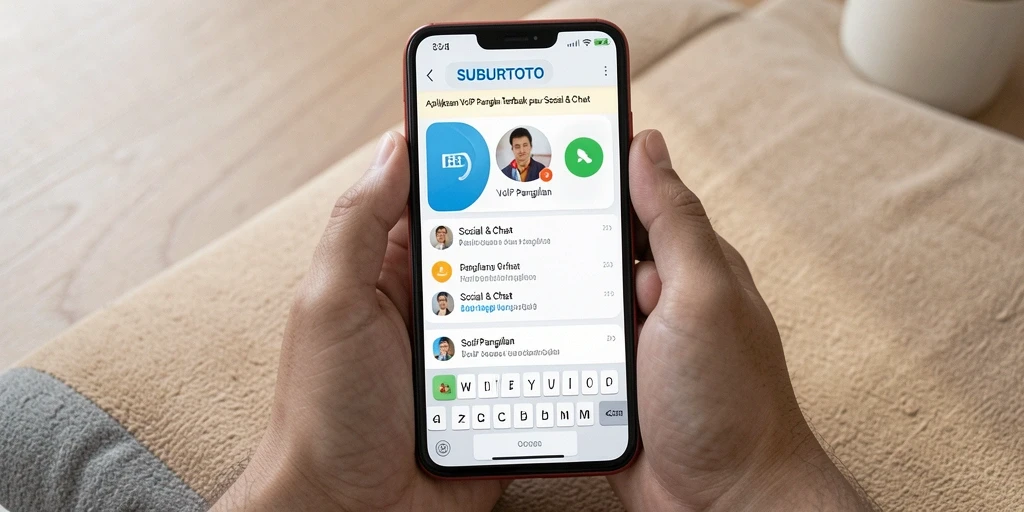 Antarmuka SUBURTOTO yang mudah digunakan untuk VoIP Panggilan.