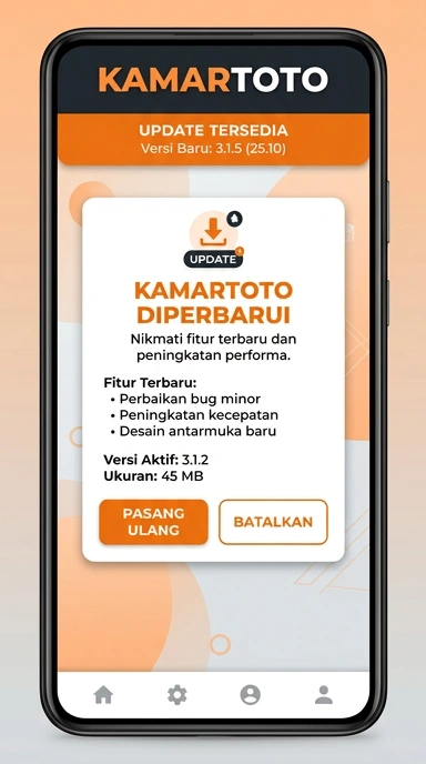 Riwayat Versi Aplikasi kamartoto untuk Android